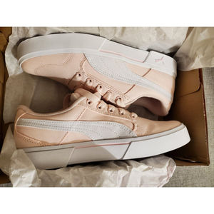 Puma Soft Foam Optimal Comfort Pink White Women Size 7 1/2 C-Rey Wns